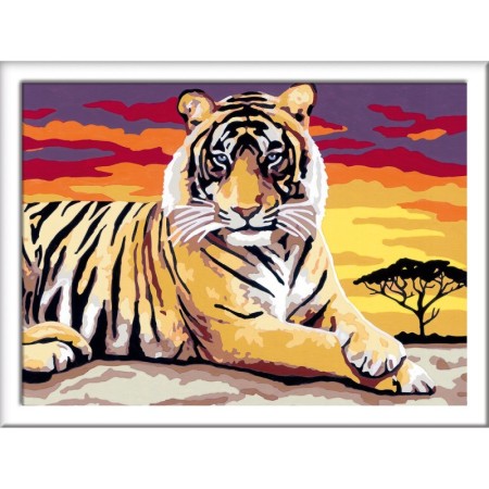 Pictura Pe Numere - Tigru Ravensburger - 1